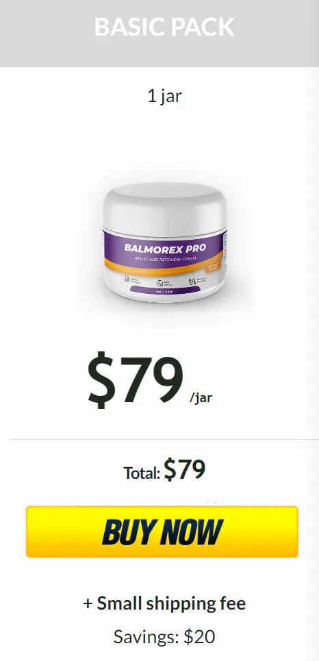Balmorex Pro buy 1 jar price