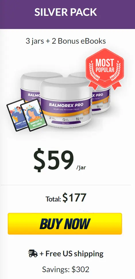 Balmorex Pro buy 3 jars discount